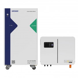 Комплект резервного питания SUNSYNK Lynks 6кВт / Dipower LiFePO4 51,2В 15,36кВт